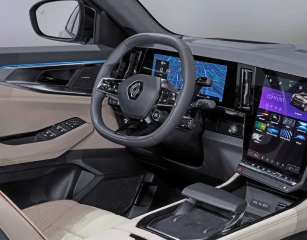 Захисне скло Pixsel на панель приладів RENAULT ESPACE 16.4“ 2023 - (гібридне мат)
