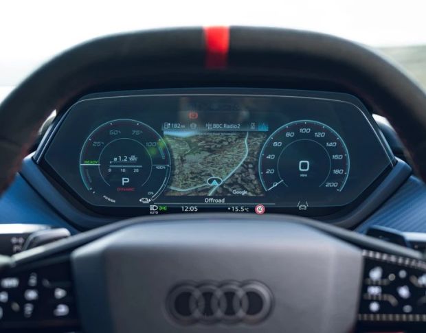 Захисне скло Pixsel на панель приладів AUDI E-TRON GT 14.4“ 2024 - (гібридне мат)