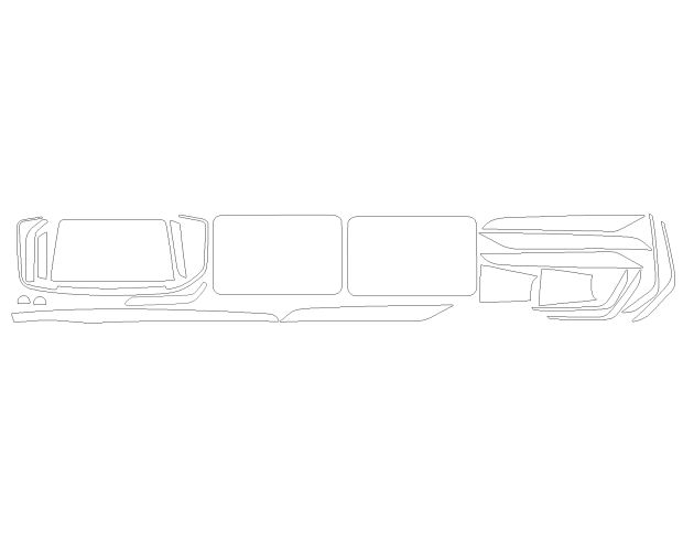 Комплект викрійок для салону CHEVROLET TAHOE 2024 -