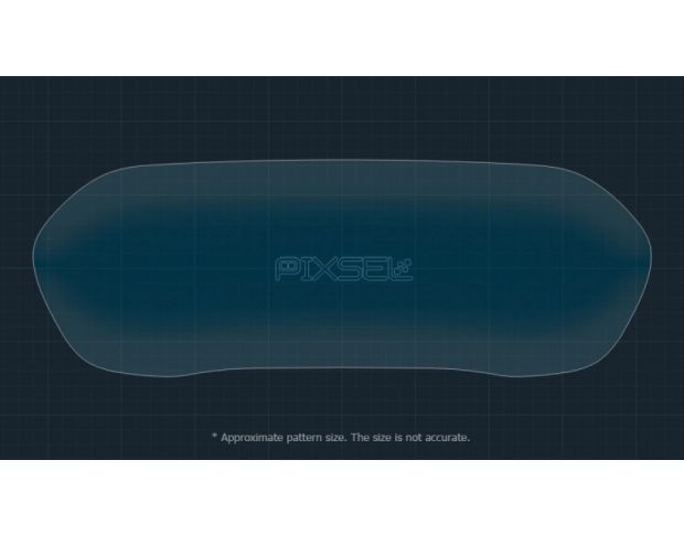 Захисне скло Pixsel на панель приладів MG ZS 12.3“ 2024 - (гібридне мат)