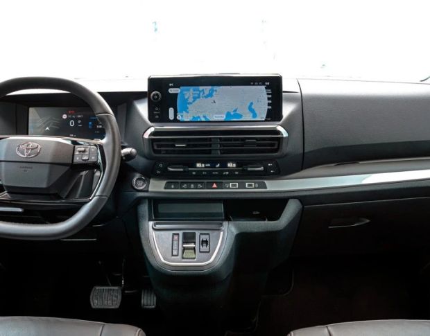 Захисне скло Pixsel на панель приладів TOYOTA PROACE 10.2“ 2024 - (гібридне мат)