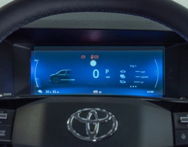 Захисне скло Pixsel на панель приладів TOYOTA PROACE 10.2“ 2024 - (гібридне мат)