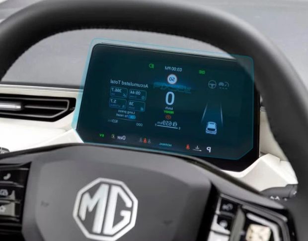 Захисне скло Pixsel на панель приладів MG 3 12.1“ 2024 - (гібридне мат)