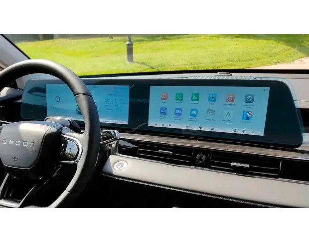 Захисне скло Pixsel на панель приладів OMODA 5 33.2“ 2024 - (гібридне мат)