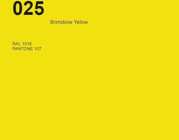 Oracal 641 025 Matte Brimstone Yellow 1.26 m