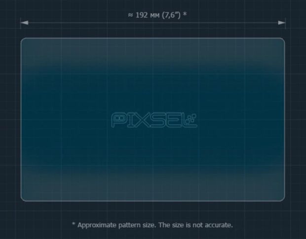 Захисне скло Pixsel для заднього планшета ZEEKR 009 8.9“ 2024 - (гібридне мат)