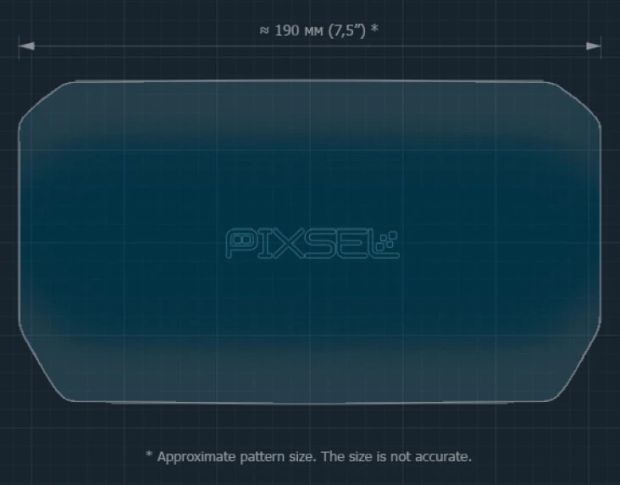 Захисне скло Pixsel на спідометр мотоцикла DUCATIMULTISTRADA V4 8.6“ 2025 - (гібридне мат)